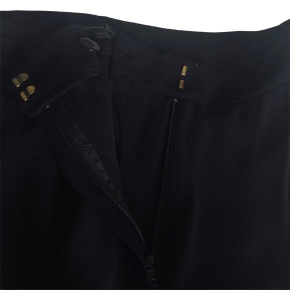Massimo Dutti Black Trousers - Size 4 - Picture 5 of 12